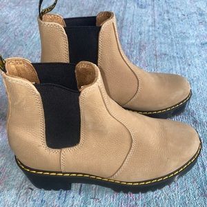 Dr Martens Docs Chelsea Platform Boots Size 8 worn once